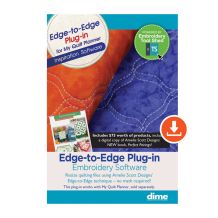 Edge-to-Edge Plug-in for My Quilt Planner Software by Designs in Machine Embroidery DIME - CODE EMAILED ONLY